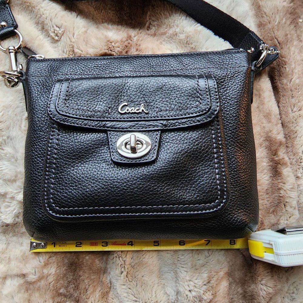 Leather Coach purse